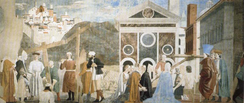 Piero della Francesca Discovery and Proof of the True Cross